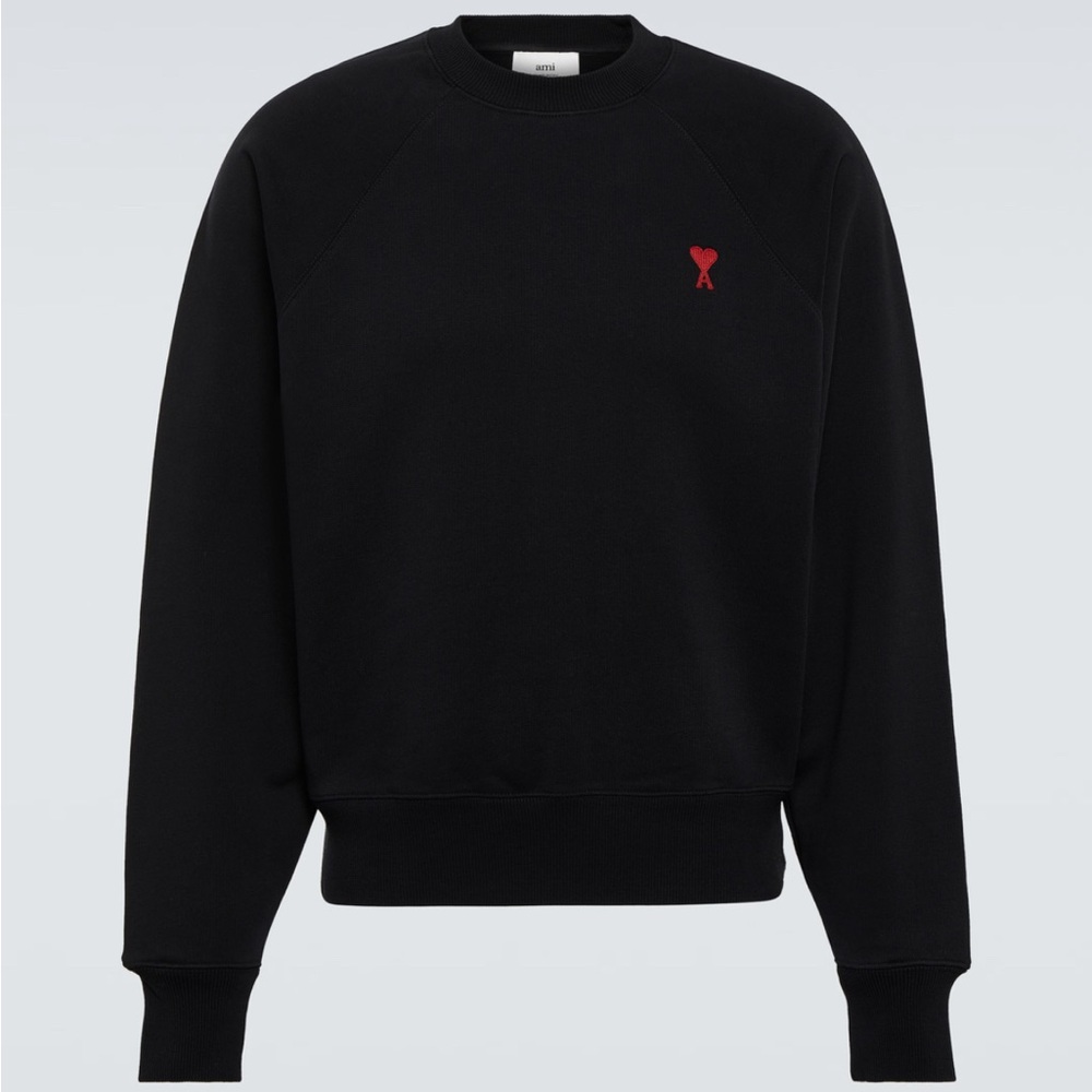 AMI PARIS cotton jersey sweatshirt-sweater
